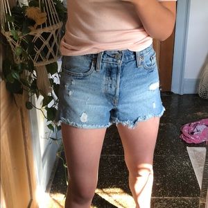Levi’s denim shorts